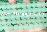 CCN6365 15.5 inches 6mm, 8mm, 10mm & 12mm round matte candy jade beads