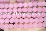 CCN6372 15.5 inches 6mm, 8mm, 10mm & 12mm round matte candy jade beads