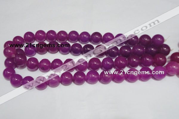 CCN68 15.5 inches 14mm round candy jade beads wholesale