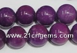 CCN69 15.5 inches 14mm round candy jade beads wholesale