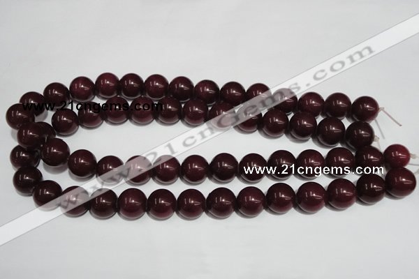CCN73 15.5 inches 14mm round candy jade beads wholesale