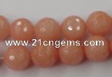 CCN758 15.5 inches 4mm faceted round candy jade beads wholesale