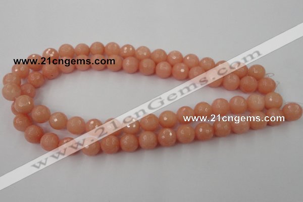 CCN758 15.5 inches 4mm faceted round candy jade beads wholesale