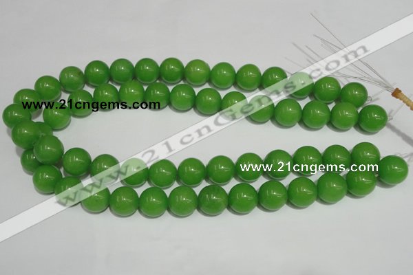 CCN76 15.5 inches 14mm round candy jade beads wholesale