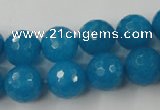 CCN764 15.5 inches 4mm faceted round candy jade beads wholesale