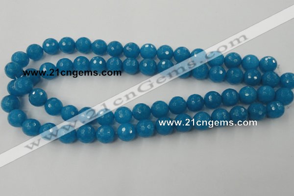 CCN764 15.5 inches 4mm faceted round candy jade beads wholesale