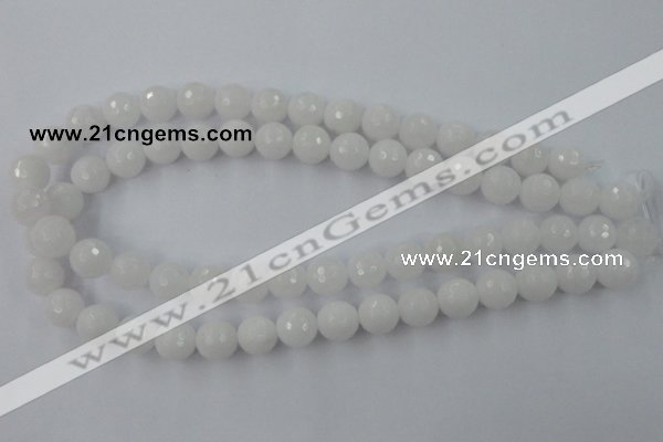 CCN768 15.5 inches 6mm faceted round candy jade beads wholesale