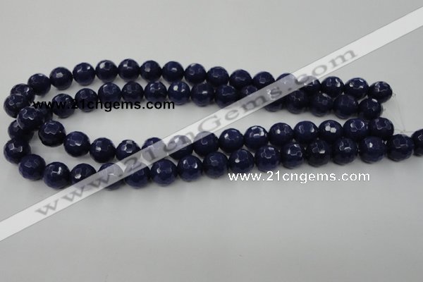 CCN782 15.5 inches 6mm faceted round candy jade beads wholesale