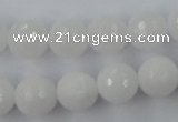 CCN819 15.5 inches 12mm faceted round candy jade beads wholesale