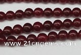 CCN83 15.5 inches 6mm round candy jade beads wholesale