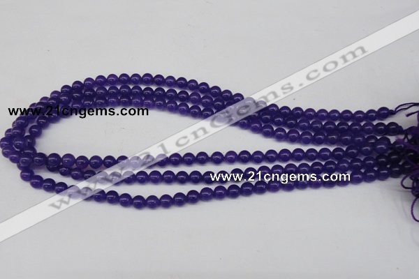 CCN86 15.5 inches 6mm round candy jade beads wholesale