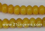 CCN91 15.5 inches 8*12mm rondelle candy jade beads wholesale