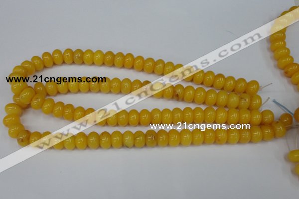 CCN91 15.5 inches 8*12mm rondelle candy jade beads wholesale