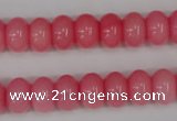 CCN92 15.5 inches 8*12mm rondelle candy jade beads wholesale