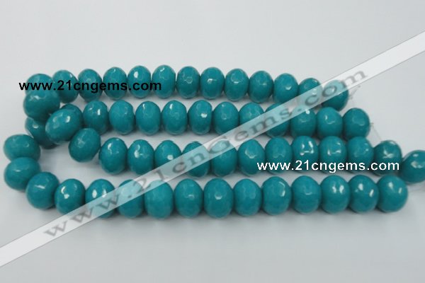 CCN952 15.5 inches 14*18mm faceted rondelle candy jade beads