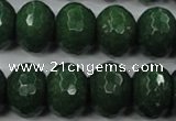 CCN954 15.5 inches 14*18mm faceted rondelle candy jade beads