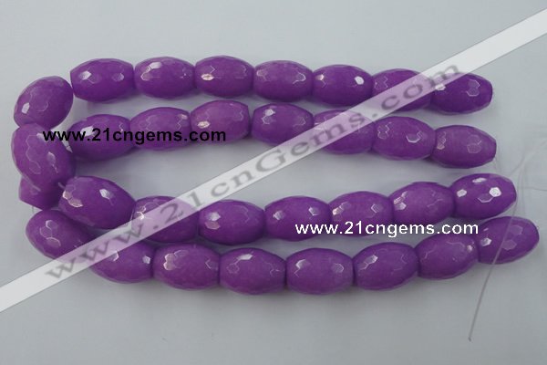 CCN961 15.5 inches 18*25mm faceted drum candy jade beads