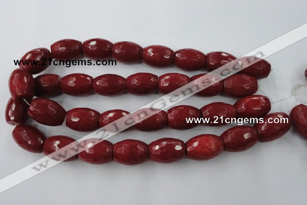 CCN963 15.5 inches 18*25mm faceted drum candy jade beads