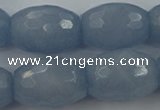 CCN966 15.5 inches 18*25mm faceted drum candy jade beads