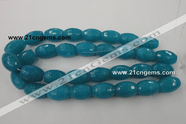 CCN968 15.5 inches 18*25mm faceted drum candy jade beads