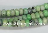 CCO14 15.5 inches 5*8mm rondelle natural chrysotine beads