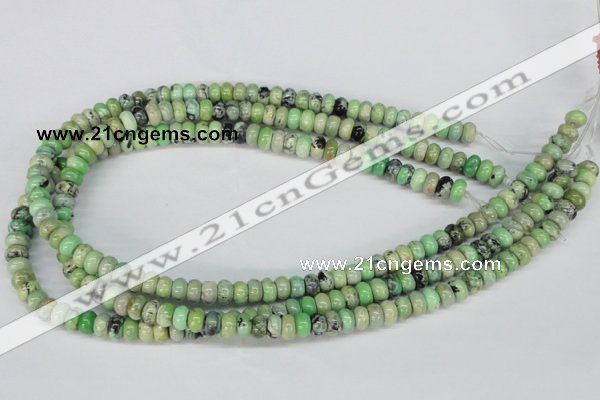 CCO14 15.5 inches 5*8mm rondelle natural chrysotine beads