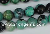 CCO144 15.5 inches 12mm round dyed natural chrysotine beads