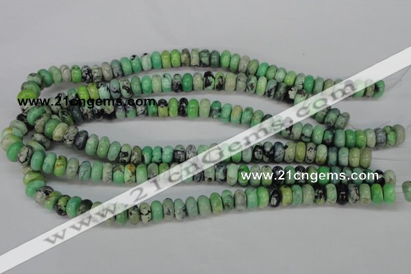 CCO15 15.5 inches 6*10mm rondelle natural chrysotine beads