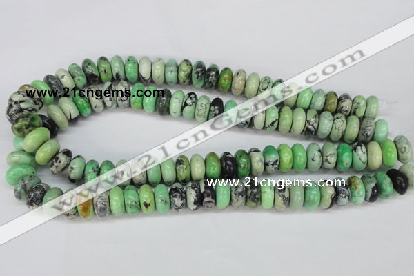 CCO16 15.5 inches 6*12mm rondelle natural chrysotine beads