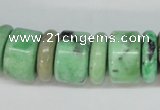 CCO19 15.5 inches 6*14mm & 12*18mm rondelle natural chrysotine beads