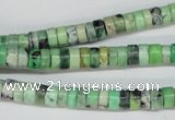 CCO25 15.5 inches 3*6mm tyre natural chrysotine beads