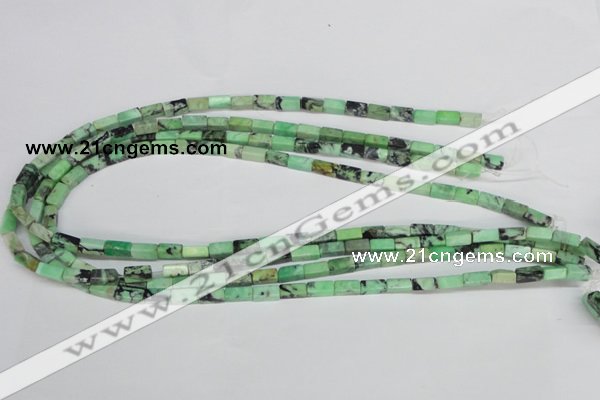 CCO29 15.5 inches 4*8mm cuboid natural chrysotine beads