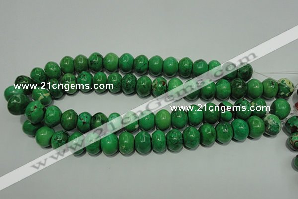 CCO315 15.5 inches 13*18mm rondelle dyed chrysotine beads wholesale