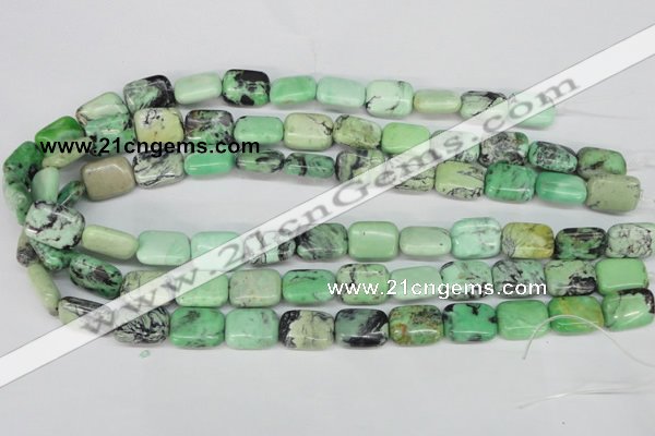 CCO43 15.5 inches 13*18mm rectangle natural chrysotine beads