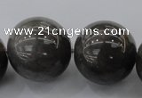 CCQ284 15.5 inches 25mm round cloudy quartz beads wholesale