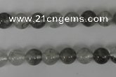 CCQ302 15.5 inches 8mm round cloudy quartz beads wholesale