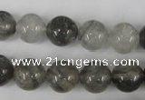 CCQ304 15.5 inches 12mm round cloudy quartz beads wholesale