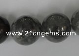 CCQ308 15.5 inches 20mm round cloudy quartz beads wholesale