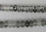 CCQ326 15.5 inches 5*8mm rondelle cloudy quartz beads wholesale