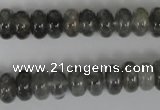 CCQ327 15.5 inches 6*10mm rondelle cloudy quartz beads wholesale