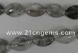 CCQ400 15.5 inches 10*15mm marquise cloudy quartz beads wholesale