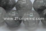 CCQ56 15.5 inches 20mm round cloudy quartz beads wholesale