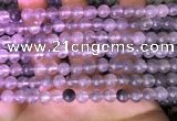 CCQ588 15.5 inches 4mm round cloudy quartz beads wholesale