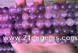 CCQ592 15.5 inches 12mm round cloudy quartz beads wholesale