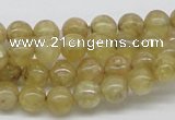 CCR81 15.5 inches 8mm round citrine gemstone beads wholesale