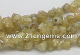 CCR84 15.5 inches 7mm chip citrine gemstone beads wholesale