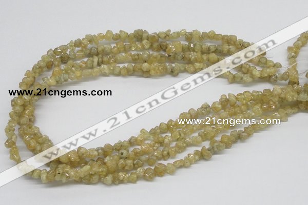 CCR84 15.5 inches 7mm chip citrine gemstone beads wholesale