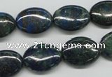 CCS166 15.5 inches 13*18mm oval dyed chrysocolla gemstone beads