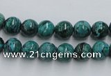 CCS203 15.5 inches 8mm round natural Chinese chrysocolla beads