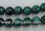 CCS204 15.5 inches 10mm round natural Chinese chrysocolla beads